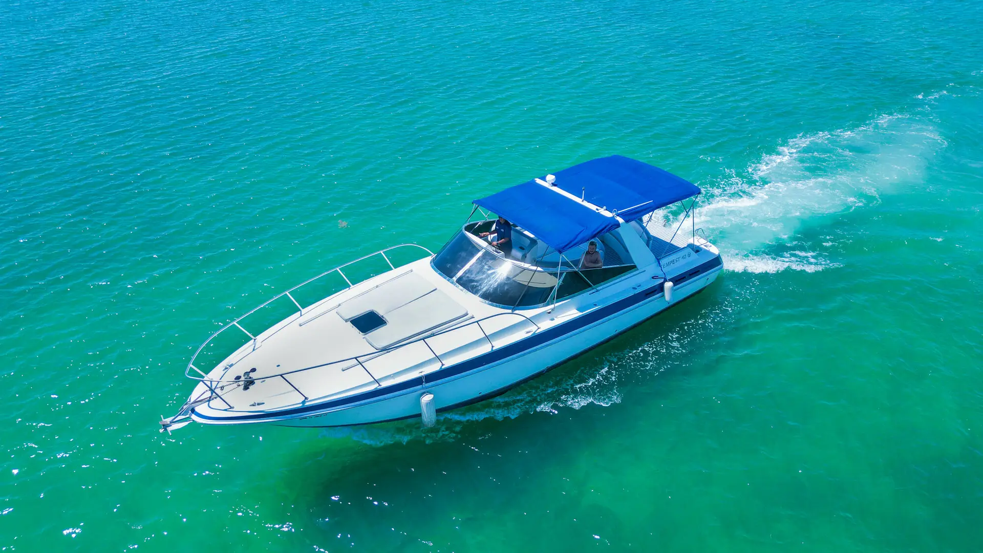 45FT TEMPEST Miami yacht rental 2