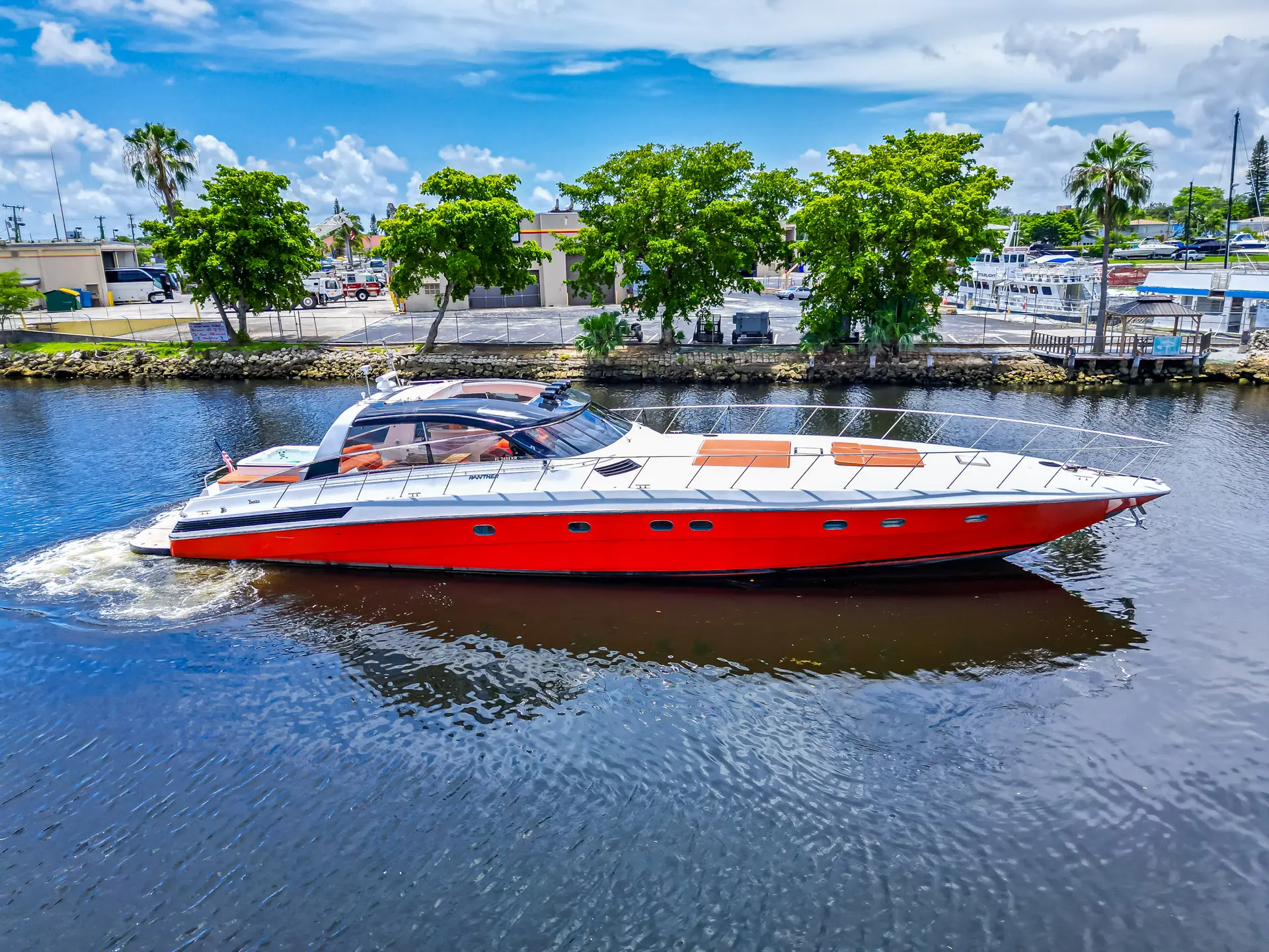 85FT BAIA Miami yacht rental 2