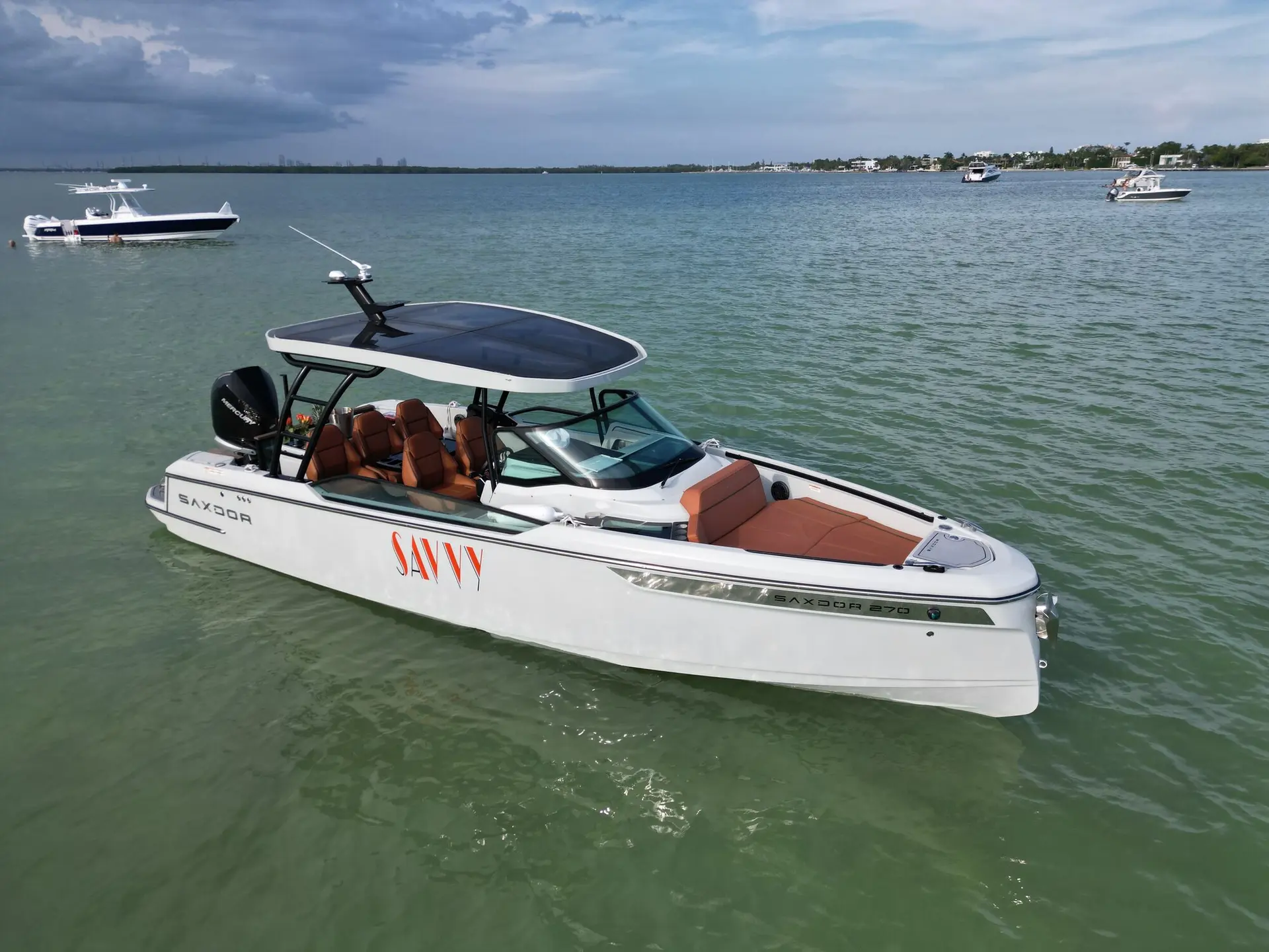 27ft Saxdor in Miami! Miami yacht rental 2