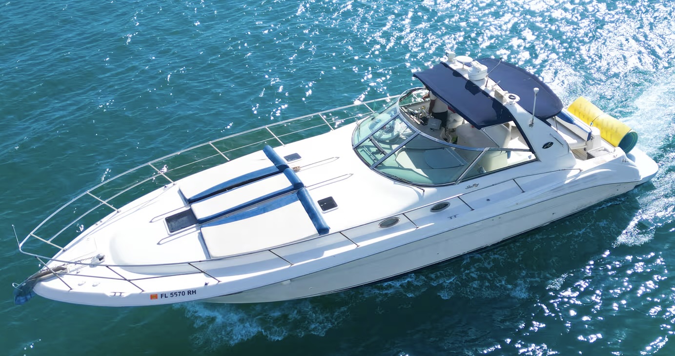 44FT SUNDANCER II Miami yacht rental 2