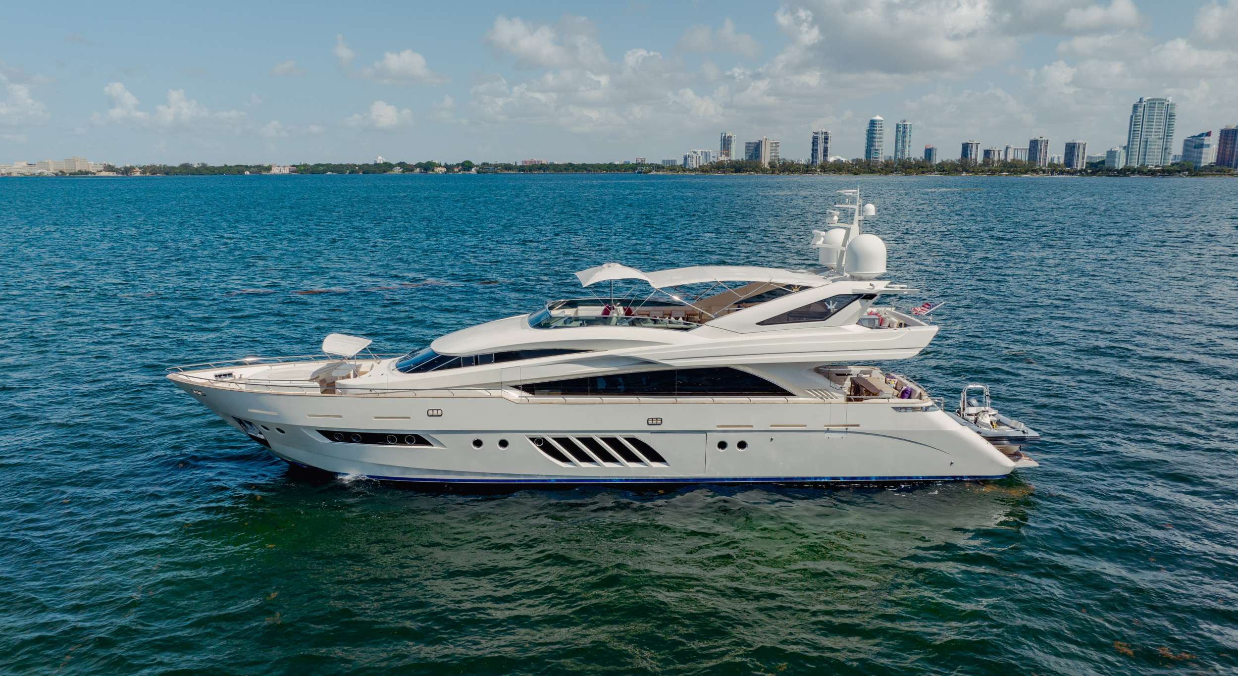 Dominator 105FT Senay Mega Yacht rental in Miami